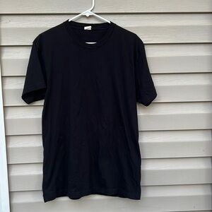 J.Crew mens black fitted short sleeve teeshirt